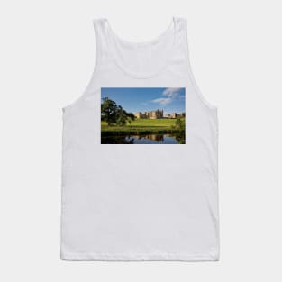 Alnwick Castle reflected in the River Aln Tank Top